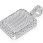 6.75CTW Hip Hop Pillow Pendant  customdiamjewel   