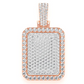 6.75CTW Hip Hop Pillow Pendant  customdiamjewel   