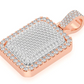 6.75CTW Hip Hop Pillow Pendant  customdiamjewel   