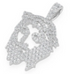 4.00CTW Large Jesus Silhouette Pendant  customdiamjewel   
