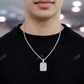 3.15CTW Round Cut Pillow Pendant  customdiamjewel   