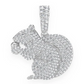 1.25CTW Diamond Squirrel Pendant  customdiamjewel   