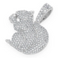 1.25CTW Diamond Squirrel Pendant  customdiamjewel   