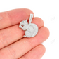 1.25CTW Diamond Squirrel Pendant  customdiamjewel   