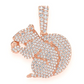 1.25CTW Diamond Squirrel Pendant  customdiamjewel   