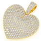6.50CTW Large Love Heart Pendant  customdiamjewel   