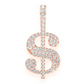 0.25CTW Diamond US Dollar Sign Pendant  customdiamjewel   