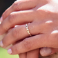 14k Gold Chain Link Pave Diamond Wedding Band  customdiamjewel   