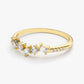 0.32CTW Round And Baguette Cut Natural Diamond Alternating Band  customdiamjewel   