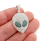 3.25CTW Diamond Alien Head Pendant  customdiamjewel   