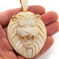 15.00CTW Hip Hop Lion Head Pendant  customdiamjewel   