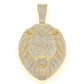 15.00CTW Hip Hop Lion Head Pendant  customdiamjewel   