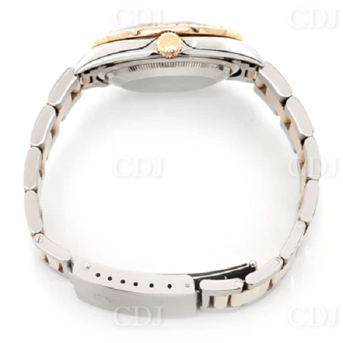 Hip Hop Round Diamond Dial Rolex Wrist Watch (2.25CTW)  customdiamjewel   