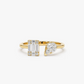 0.45CTW Toi Et Moi Lab Grown Diamond Beautiful Wedding Band  customdiamjewel   