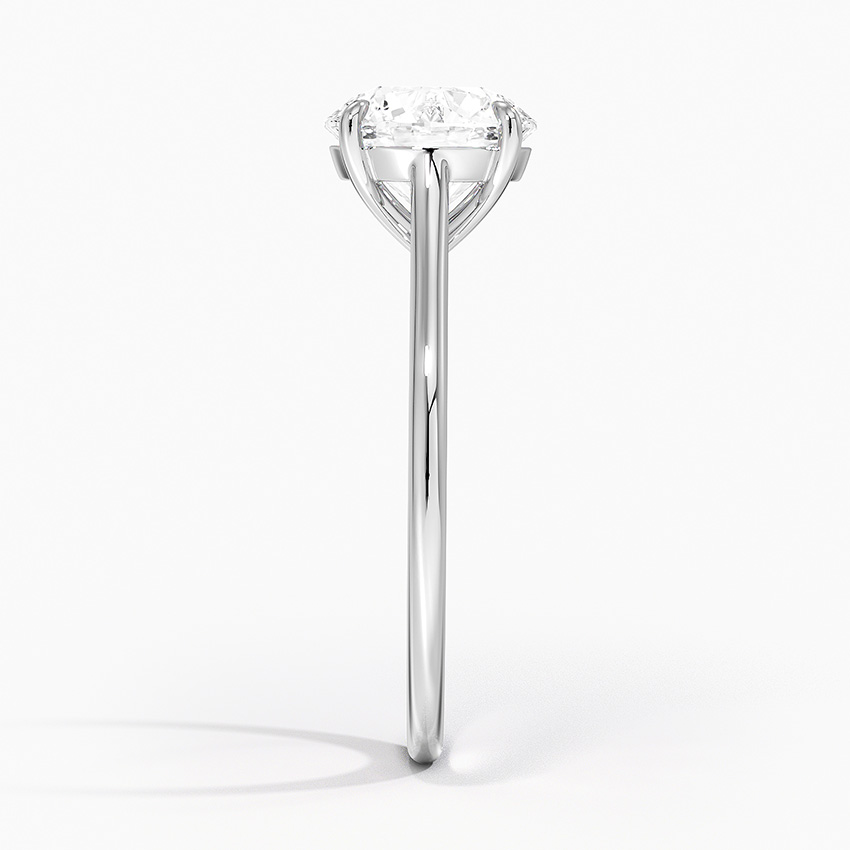 2 Carat Lab Grown Diamond Solitaire Engagement Ring For Women  customdiamjewel   