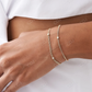 14k Gold Link Chain Heart Cut Natural Diamond Bezel Set Bracelet  customdiamjewel   