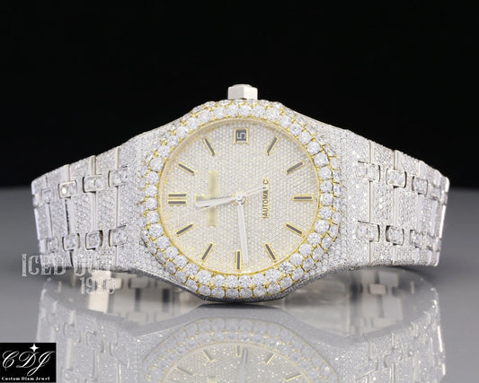 New Arrival Hip Hop AP Diamond Watch For Men customdiamjewel