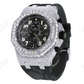 Men's Hip Hop Ice Out Diamond Watch (17.75 CTW)  customdiamjewel   