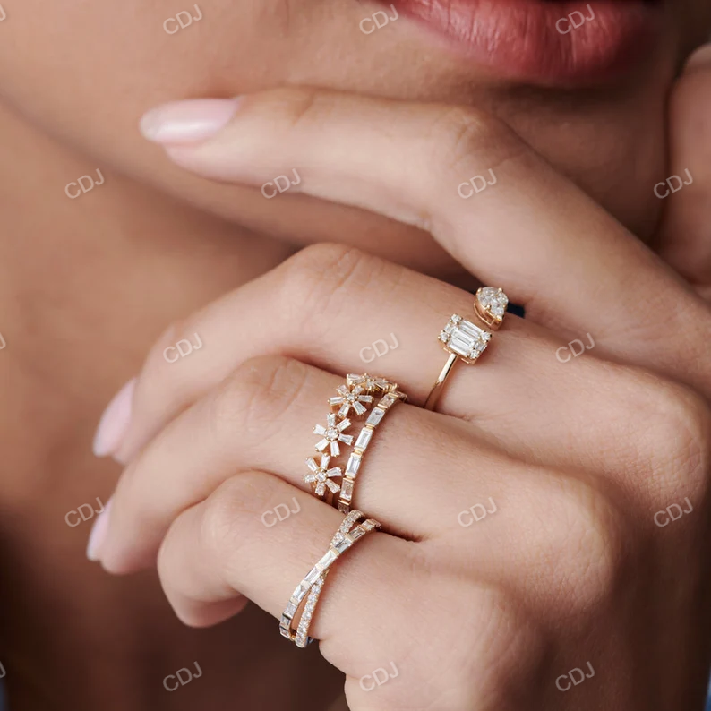 0.45CTW Toi Et Moi Lab Grown Diamond Beautiful Wedding Band  customdiamjewel   