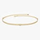 14k Gold Link Chain Heart Cut Natural Diamond Bezel Set Bracelet  customdiamjewel   