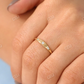 Unique Star Setting Diamond Stacking Wedding Band  customdiamjewel   