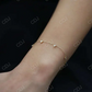 0.18CTW Lab Grown Diamond Solitaire Bracelet  customdiamjewel   