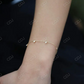 0.18CTW Lab Grown Diamond Solitaire Bracelet  customdiamjewel   
