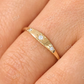 Unique Star Setting Diamond Stacking Wedding Band  customdiamjewel   