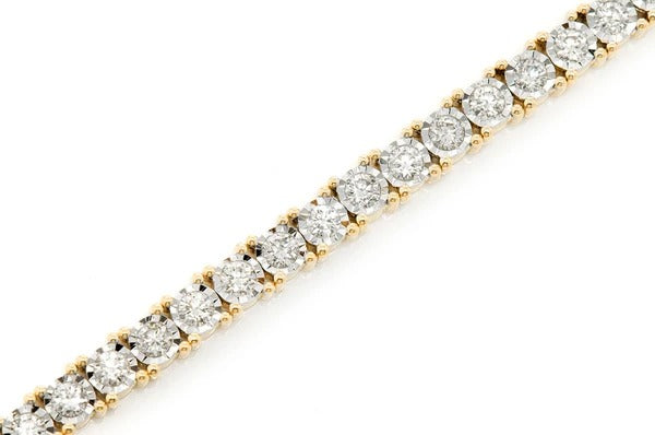 4.50CTW Rose Gold Diamond Tennis Bracelet  customdiamjewel   