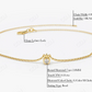 0.18CTW Lab Grown Diamond Solitaire Bracelet  customdiamjewel   