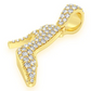 0.90CTW High Heel Shoe Pendant  customdiamjewel   