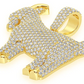 4.00CTW Large Goat Pendent  customdiamjewel   