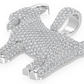4.00CTW Large Goat Pendent  customdiamjewel   
