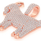 4.00CTW Large Goat Pendent  customdiamjewel   