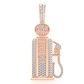 Antique 1.15CTW Gas Pump Pendant  customdiamjewel   