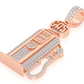 Antique 1.15CTW Gas Pump Pendant  customdiamjewel   