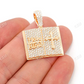 2.00CTW Open Bible Book Pendant  customdiamjewel   