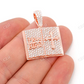 2.00CTW Open Bible Book Pendant  customdiamjewel   