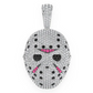 3.75CTW Hockey Mask Pendant  customdiamjewel   
