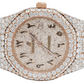 Custom Luxury Rose Gold Pelted Men's 41MM Diamond Watch (37.75 CTW)  customdiamjewel   
