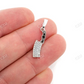0.30CTW Butcher's Knife Pendant  customdiamjewel   