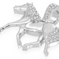 0.20CTW Horse Pendant  customdiamjewel   