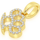 0.20CTW Brass Knuckle Angled Pendant  customdiamjewel   