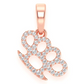 0.20CTW Brass Knuckle Angled Pendant  customdiamjewel   