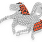 0.90CTW Horse Pendant  customdiamjewel   