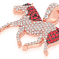 0.90CTW Horse Pendant  customdiamjewel   