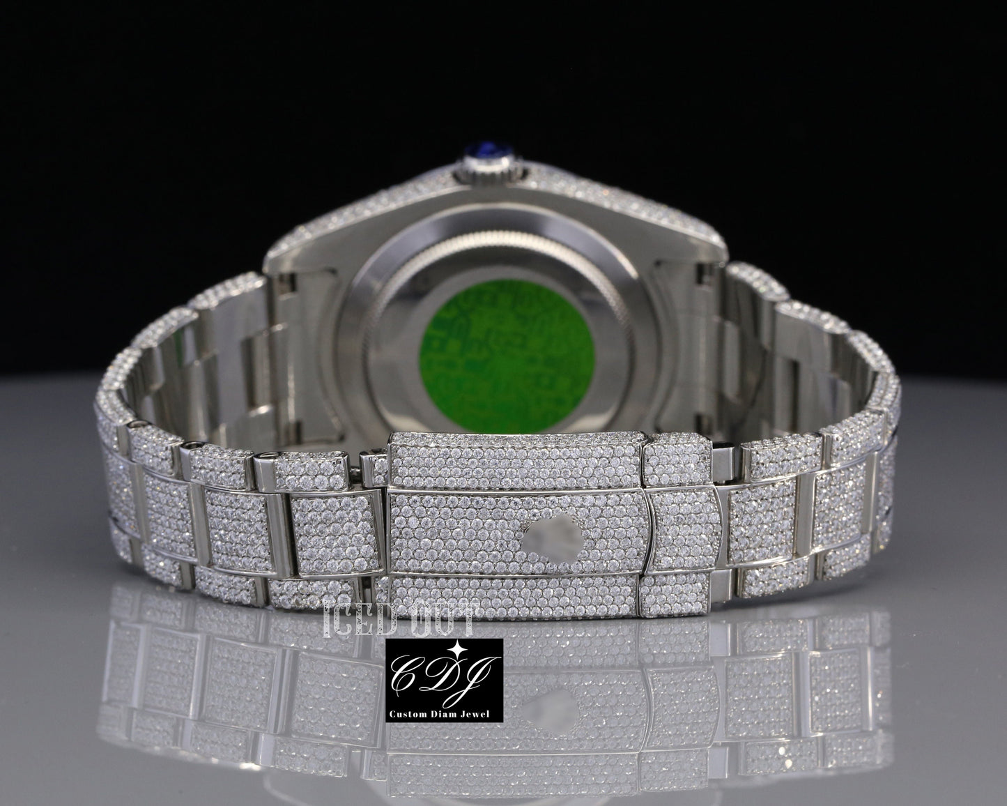 Luxury Personality Diamond Wrist hip-hop Watch (23 CT Approx)  customdiamjewel   