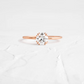 Antique Style Round Cut Moissanite Solitaire Ring  customdiamjewel 10KT Rose Gold VVS-EF