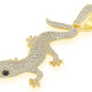 4.20CTW Hip Hop Lizard Pendant  customdiamjewel   