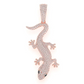 4.20CTW Hip Hop Lizard Pendant  customdiamjewel   